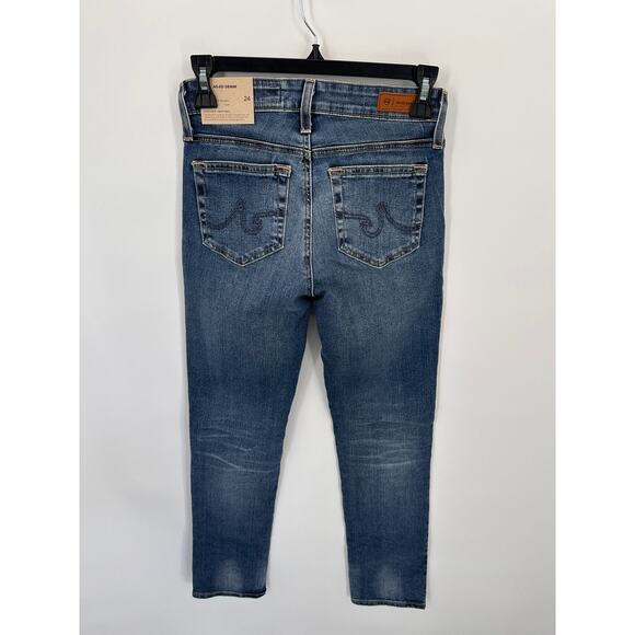 AG Jeans Adriano Goldschmied NWT Mari High Rise Slim Straight Denim Jeans // 24 - Picture 11 of 13